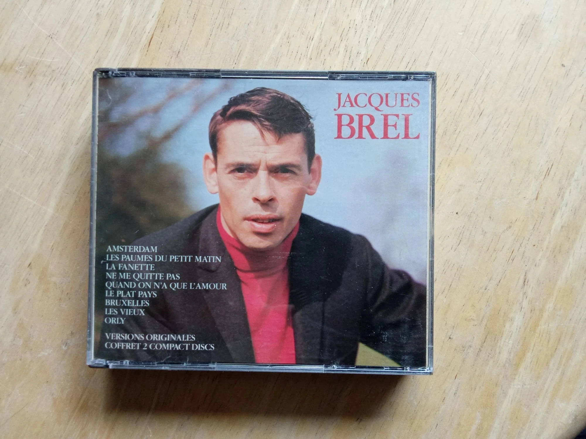 Jacques Brel, coffret double CD